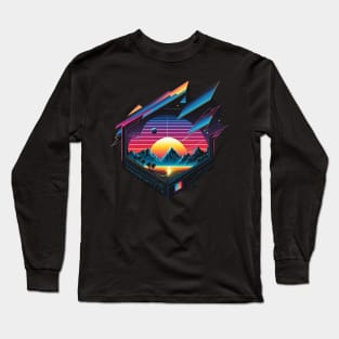 80s Vaporwave I Long Sleeve T-Shirt